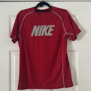 Nike Red Short Sleeve Shirt